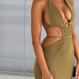 Arabella Maxi Haljina - Khaki