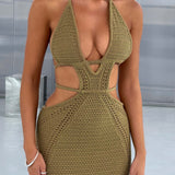 Arabella Maxi Haljina - Khaki