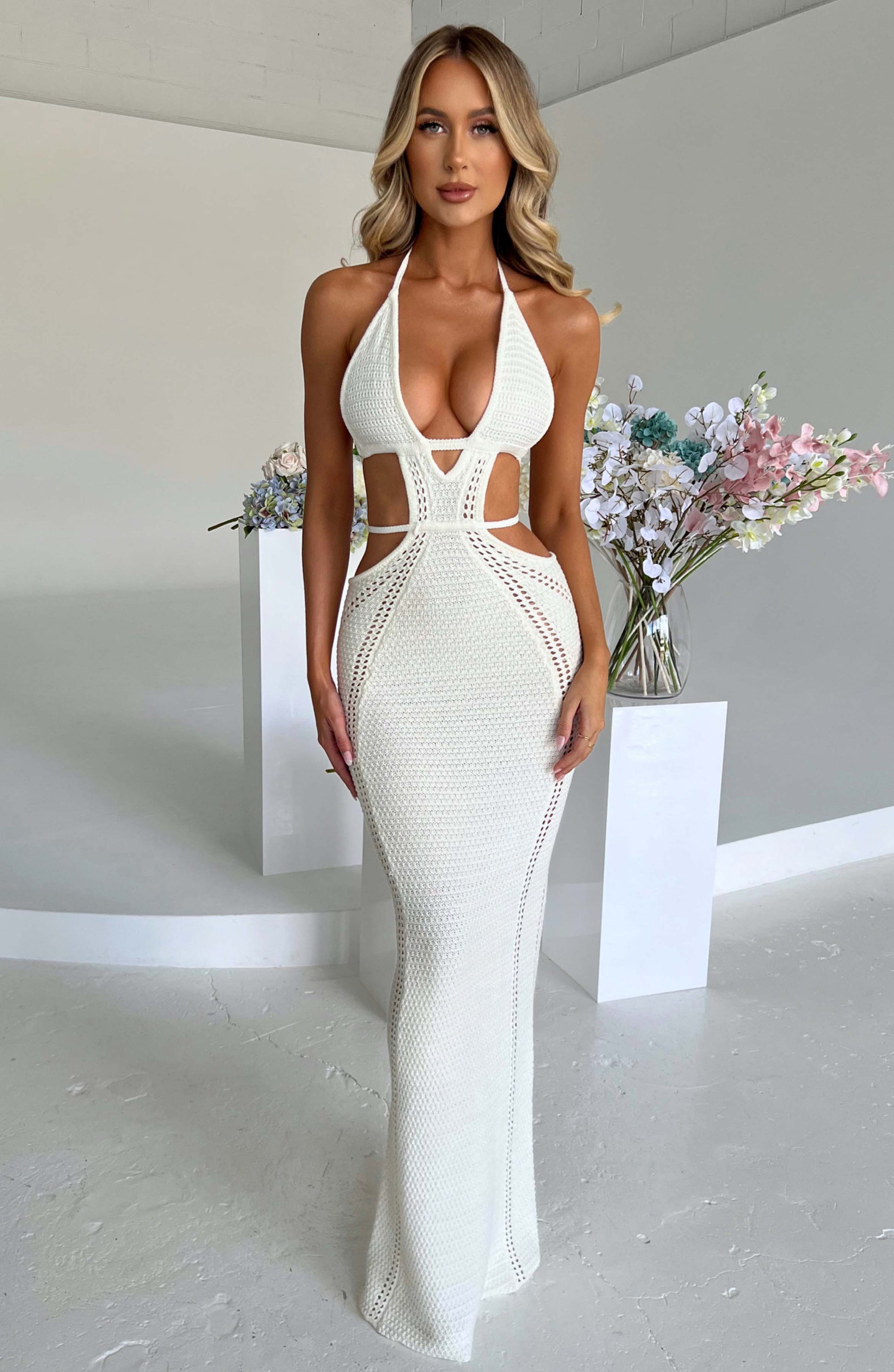 Arabella Maxi Haljina - Bijela