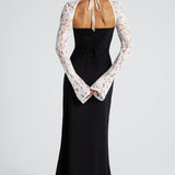 Aria Maxi Haljina - Crna/Bijela