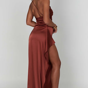 Ariel Maxi Haljina - Rust
