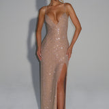 Ashton Maxi Haljina - Zlato