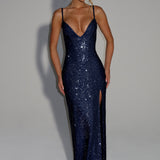 Ashton Maxi Haljina - Tamnoplava