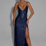 Ashton Maxi Haljina - Tamnoplava