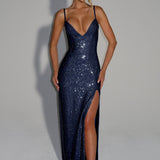 Ashton Maxi Haljina - Tamnoplava