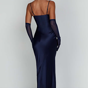 Athena Maxi Haljina - Mornarica