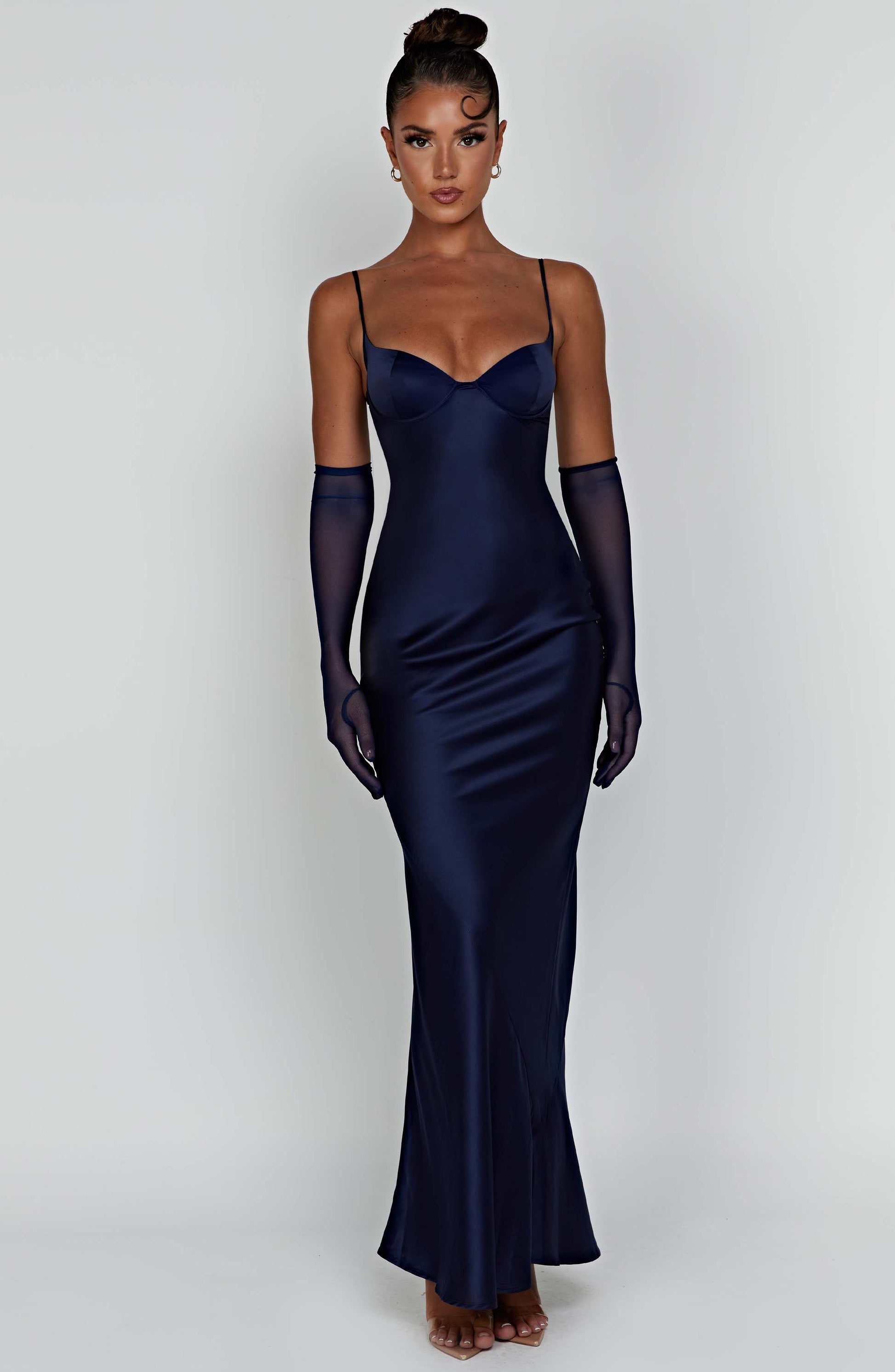 Athena Maxi Haljina - Mornarica