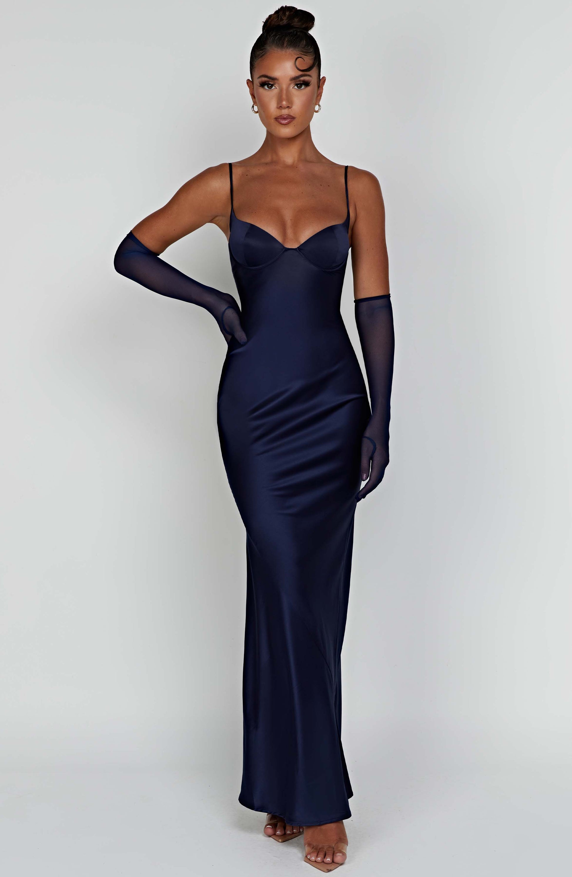 Athena Maxi Haljina - Mornarica