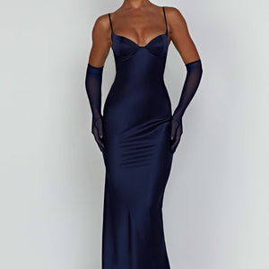 Athena Maxi Haljina - Mornarica