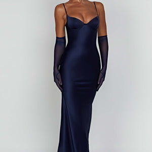 Athena Maxi Haljina - Mornarica