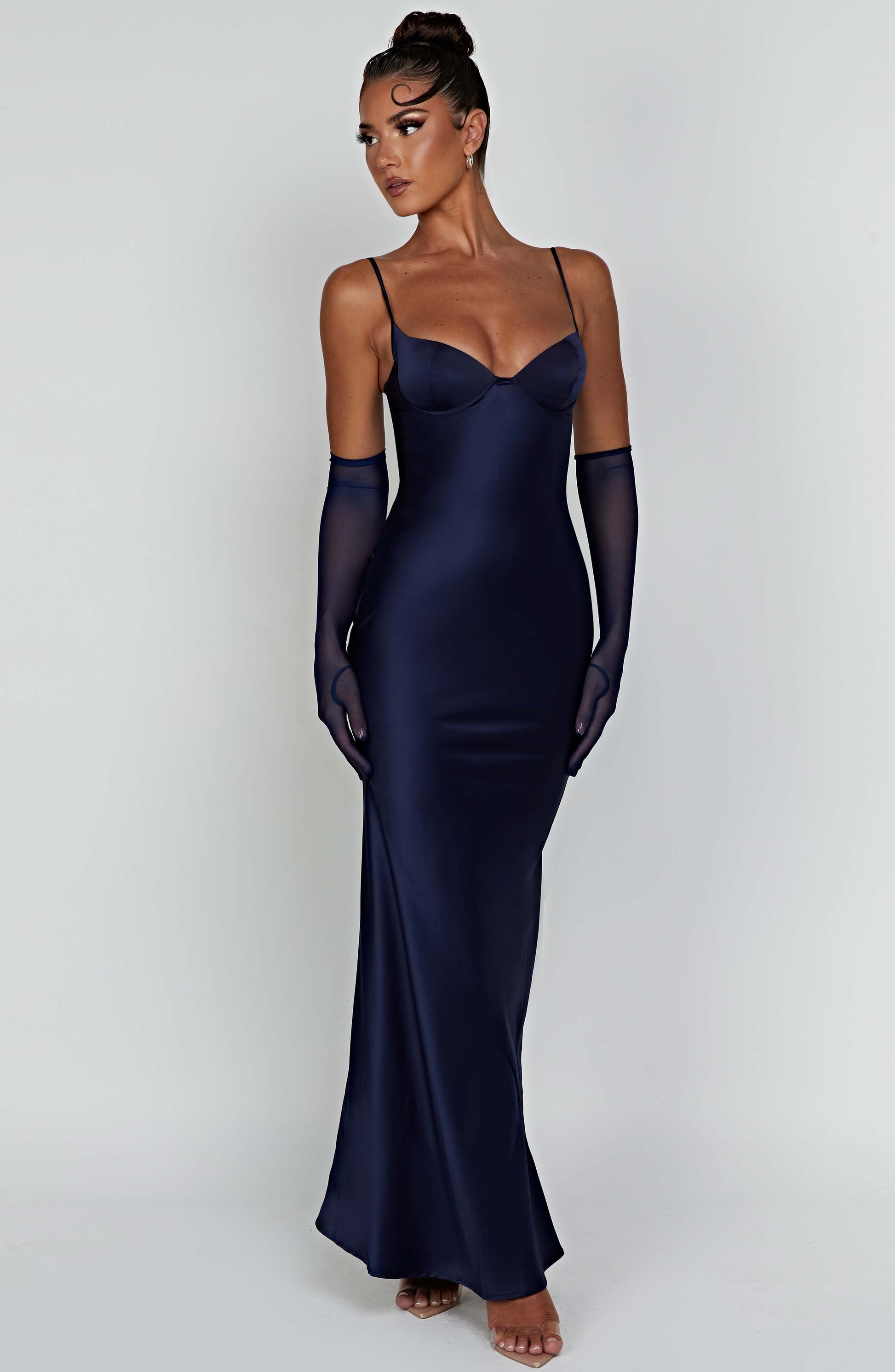 Athena Maxi Haljina - Mornarica