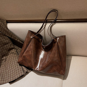 Leather Night Tote