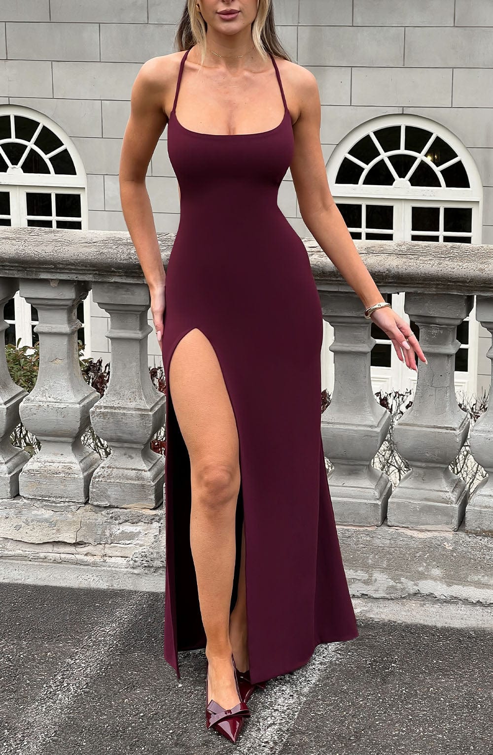 Beatrix Maxi Haljina - ČCherry Lak