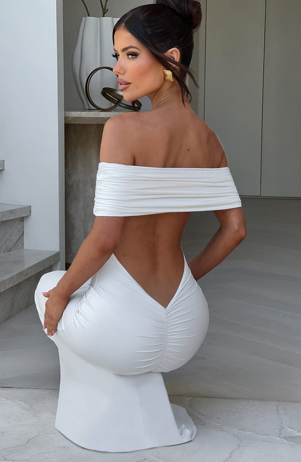Belinda Maxi Haljina - Bijela