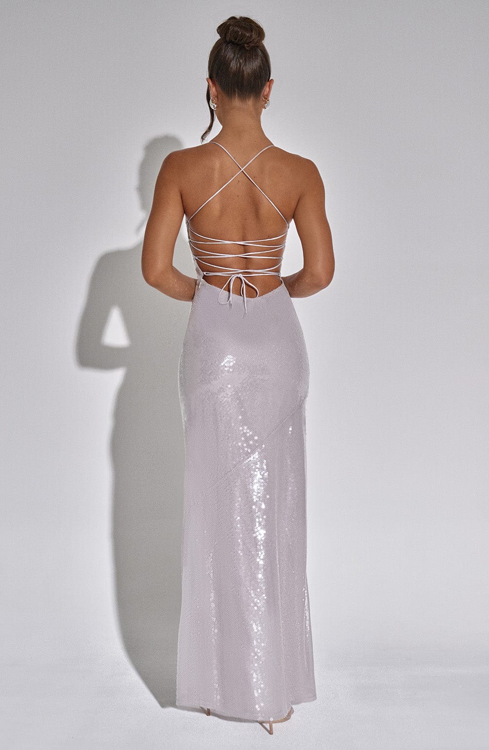 Bells Maxi Haljina - Srebrna