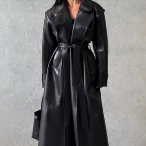 Bridget Trench Coat - Crna