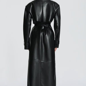 Bridget Trench Coat - Crna