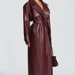 Bridget Trench Coat - Šljiva