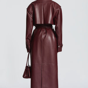 Bridget Trench Coat - Šljiva