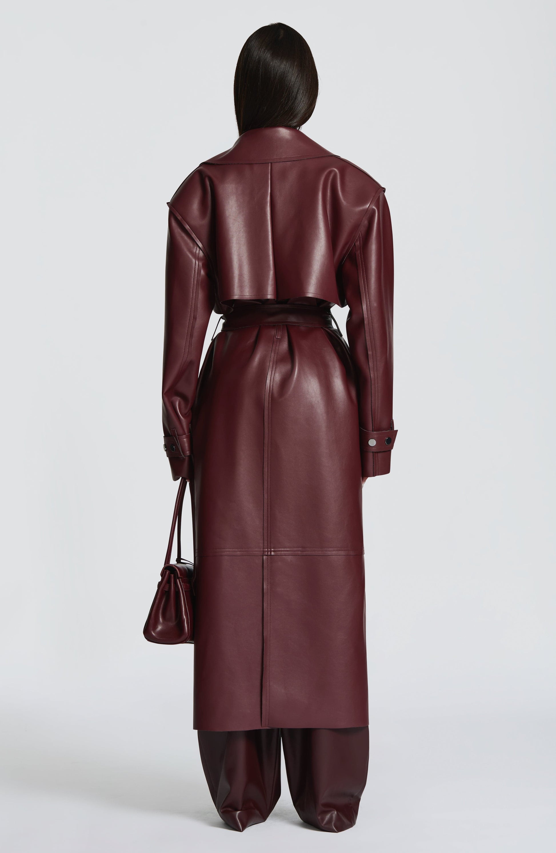 Bridget Trench Coat - Šljiva