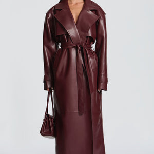Bridget Trench Coat - Šljiva