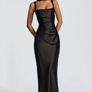 Calanthe Maxi Haljina - Crna