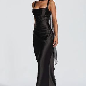 Calanthe Maxi Haljina - Crna