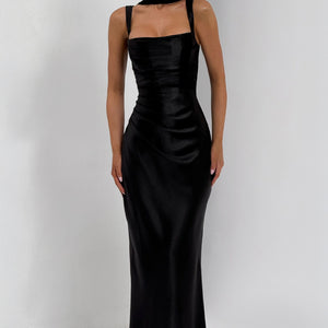 Calanthe Maxi Haljina - Crna