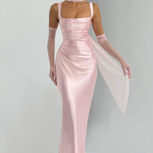 Calanthe Maxi Haljina - Blush