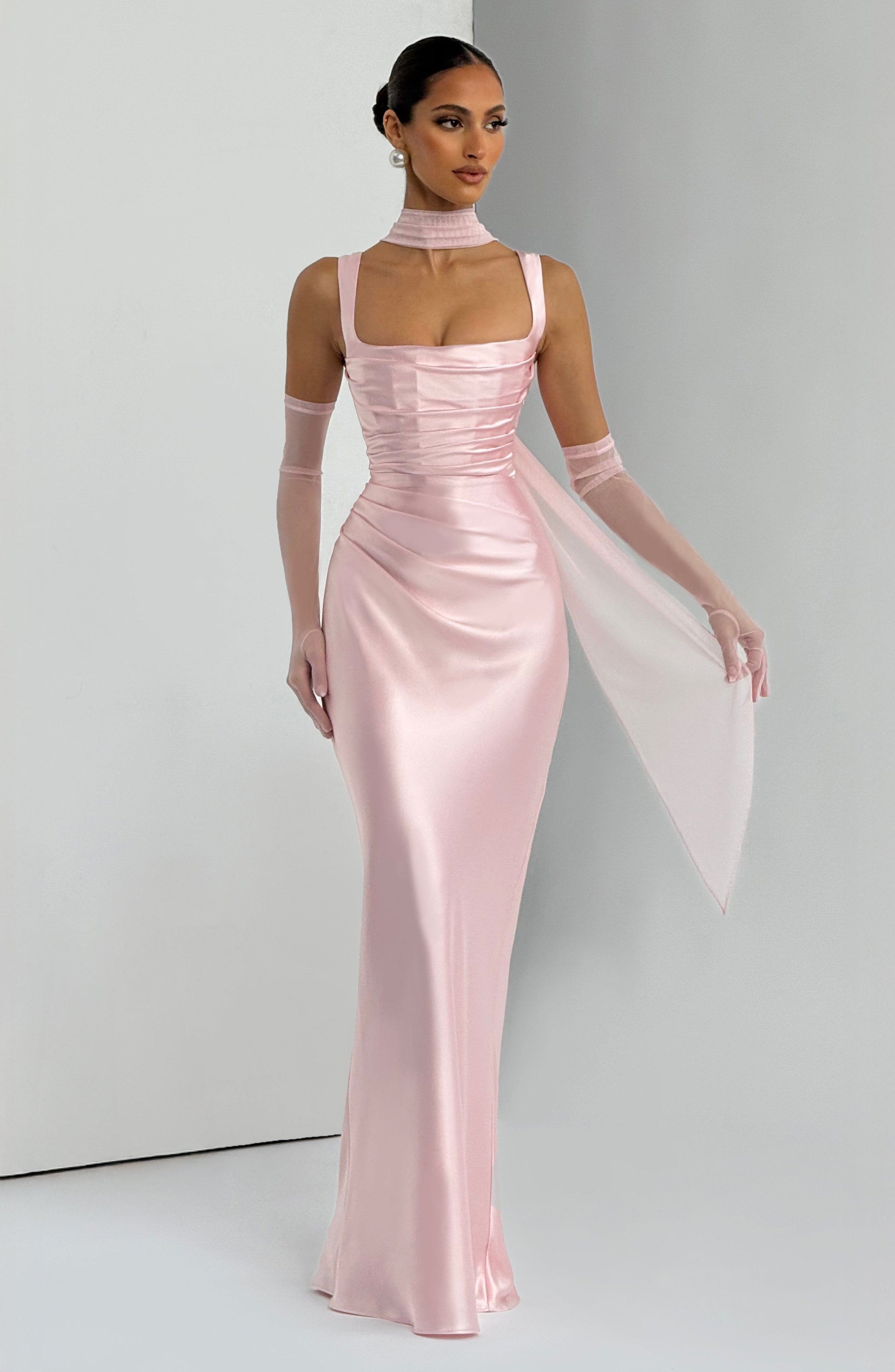 Calanthe Maxi Haljina - Blush