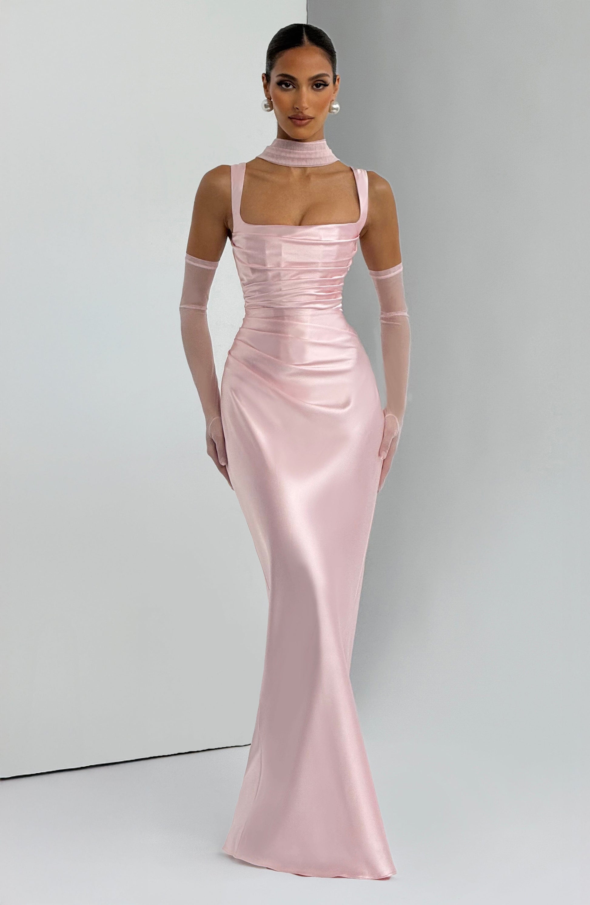 Calanthe Maxi Haljina - Blush