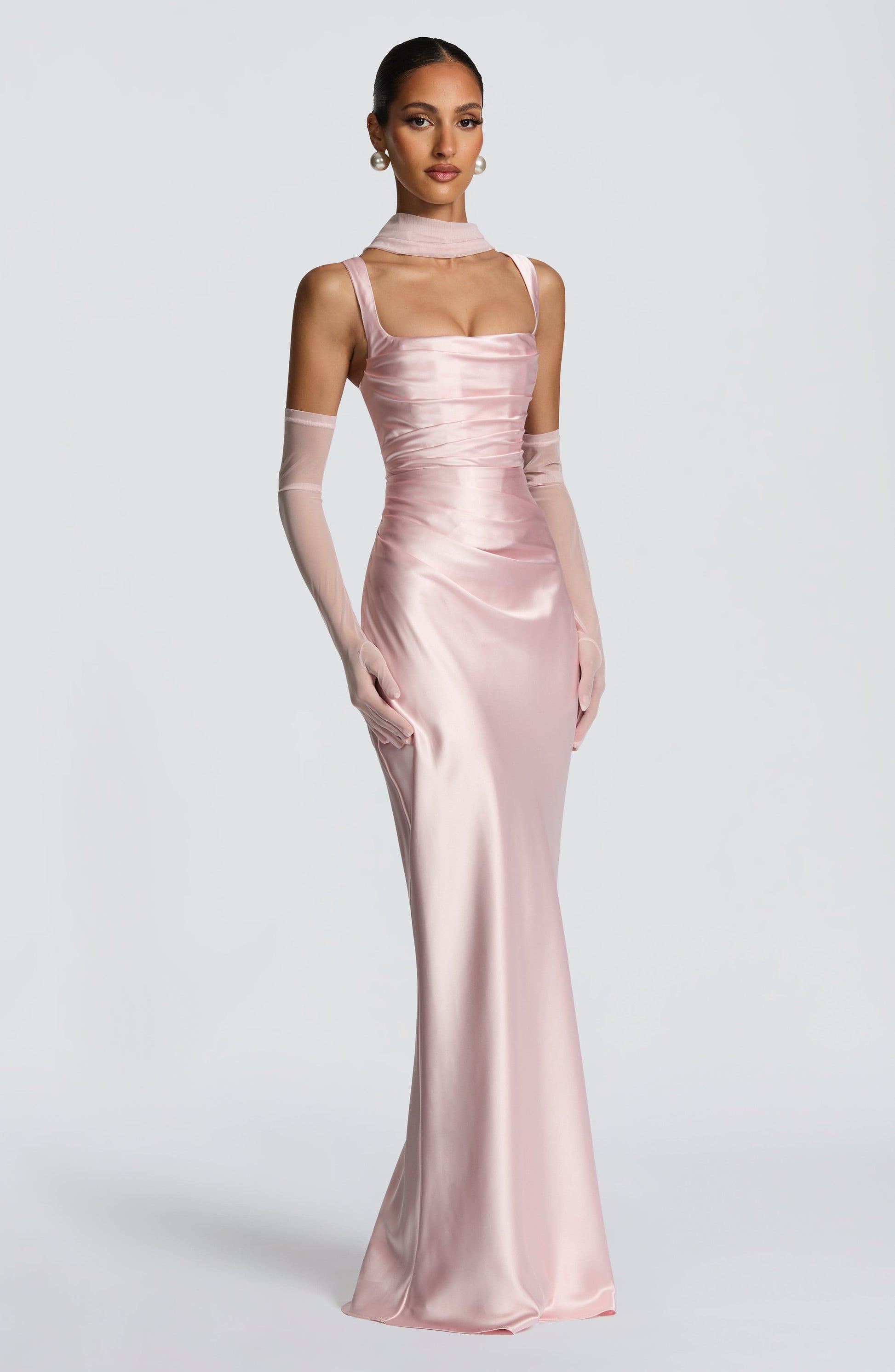 Calanthe Maxi Haljina - Blush