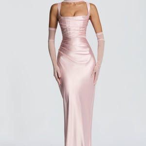 Calanthe Maxi Haljina - Blush