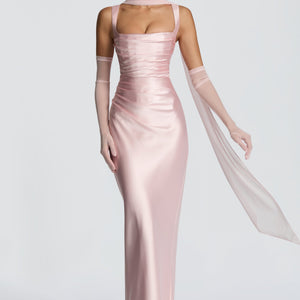Calanthe Maxi Haljina - Blush
