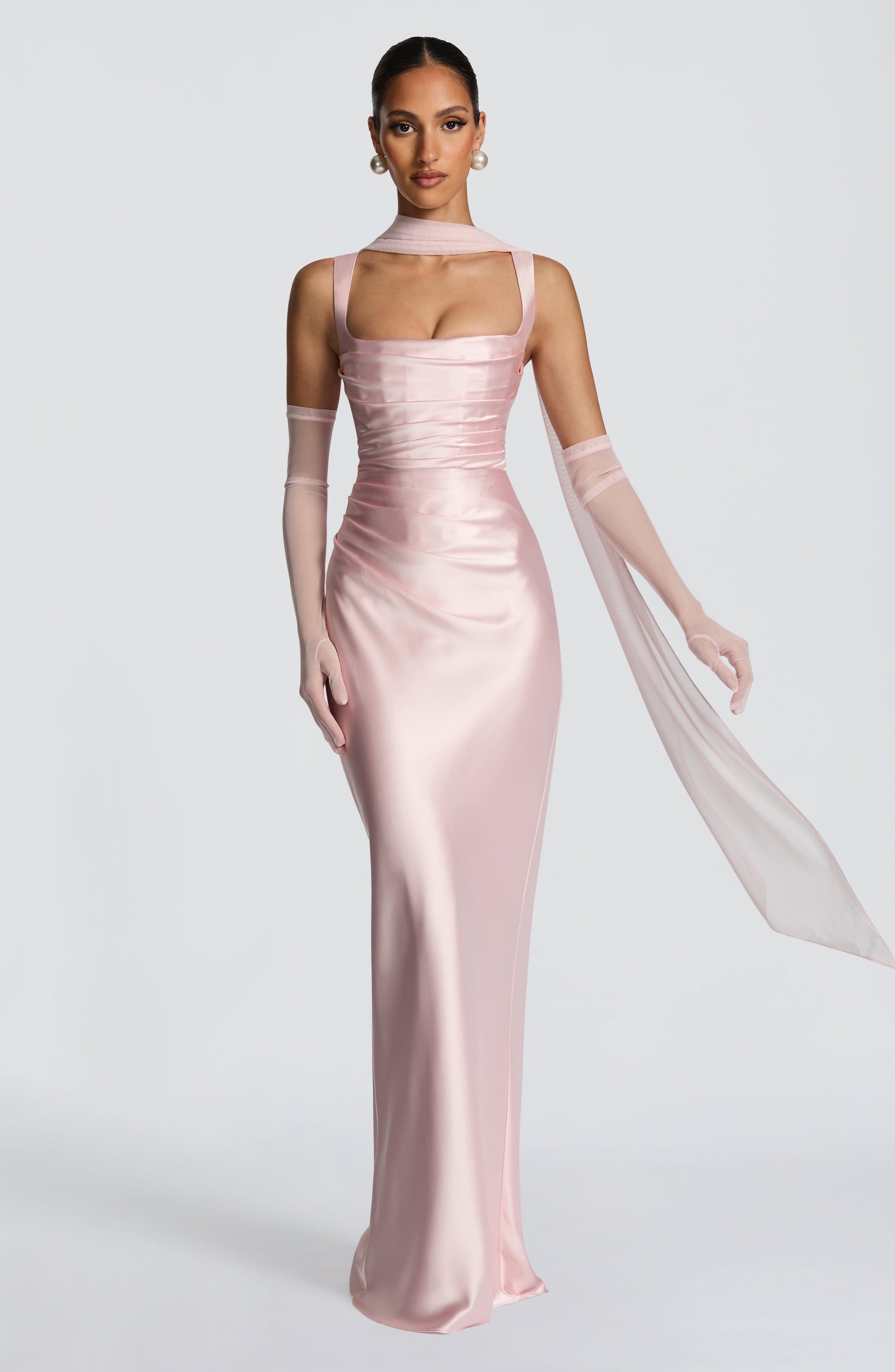 Calanthe Maxi Haljina - Blush