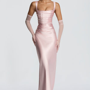 Calanthe Maxi Haljina - Blush