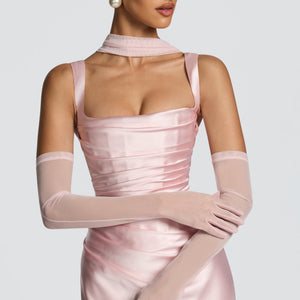 Calanthe Maxi Haljina - Blush