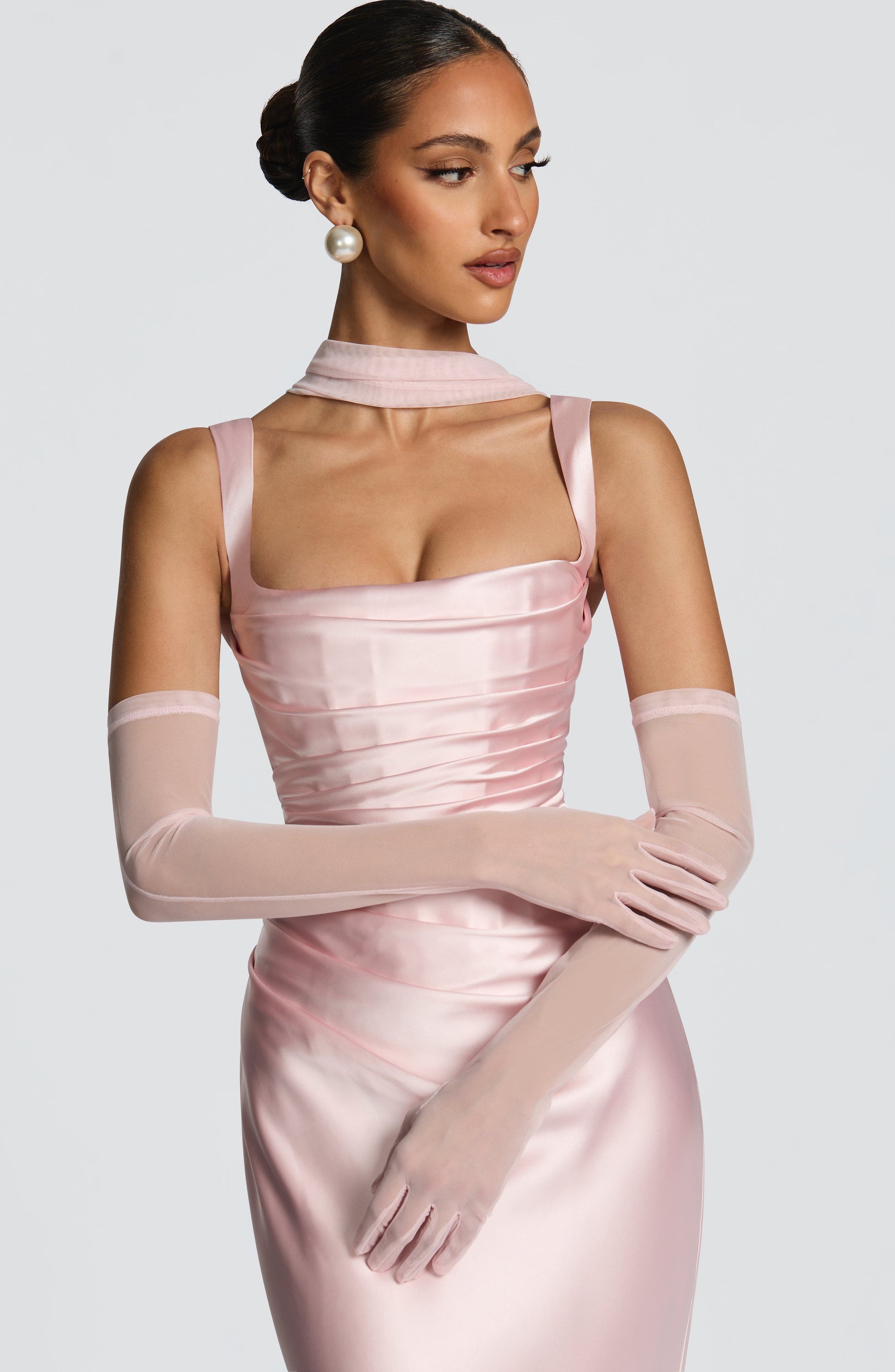 Calanthe Maxi Haljina - Blush