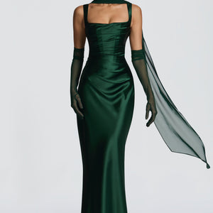 Calanthe Maxi Haljina - Smaragdna