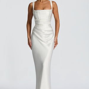 Calanthe Maxi Haljina - Slonovača