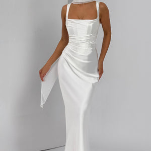 Calanthe Maxi Haljina - Slonovača