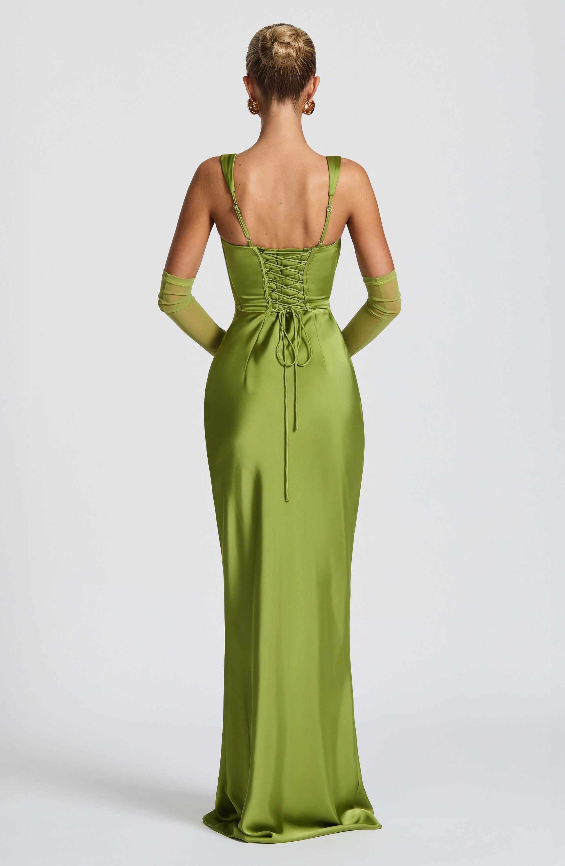 Calanthe Maxi Haljina - Maslina