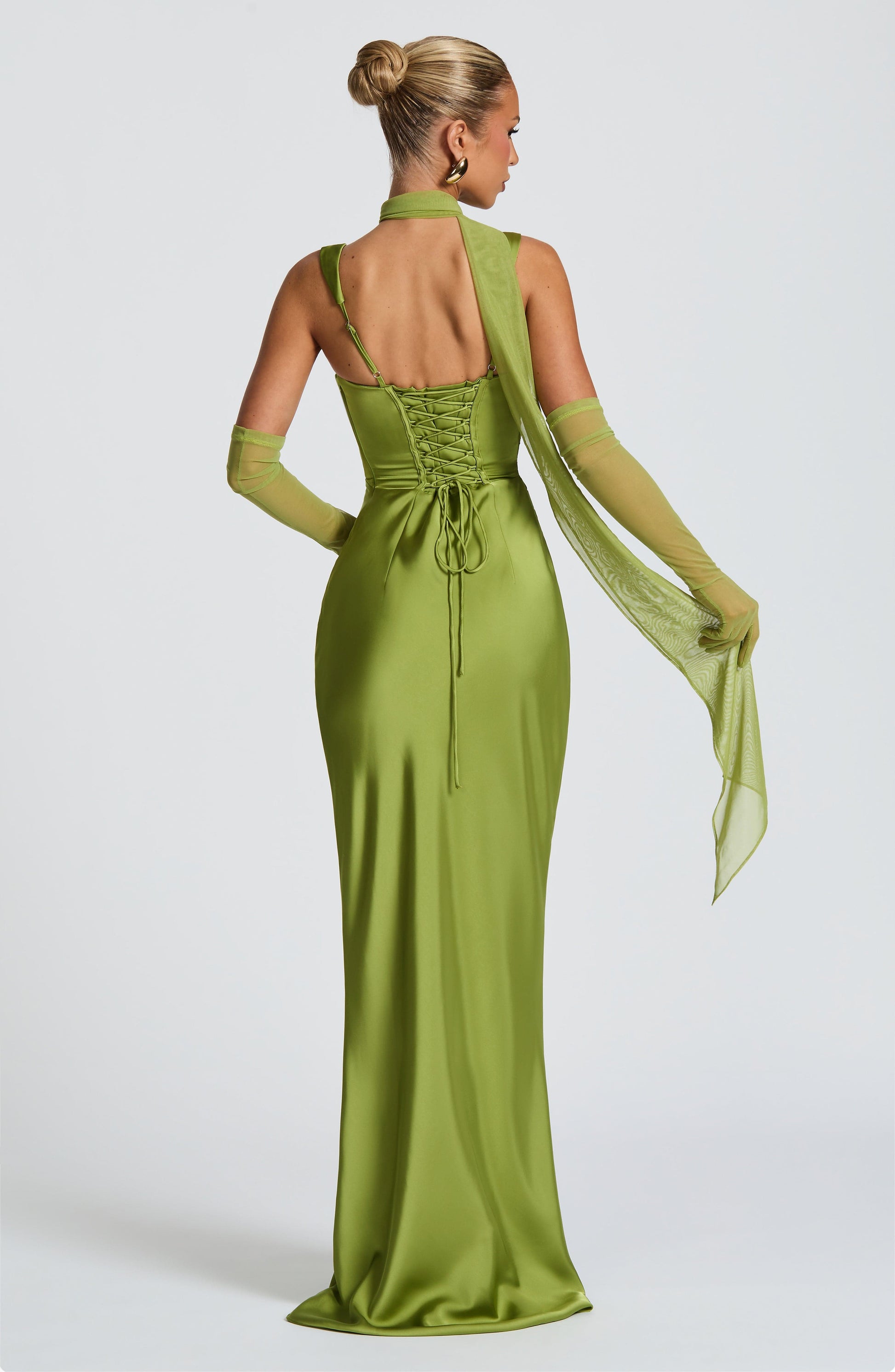 Calanthe Maxi Haljina - Maslina