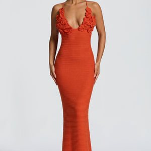 Celaena Maxi Haljina - Narančasta