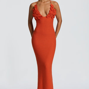 Celaena Maxi Haljina - Narančasta