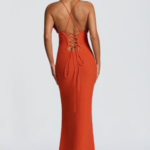 Celaena Maxi Haljina - Narančasta