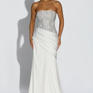 Celestia Maxi Haljina - Slonovača