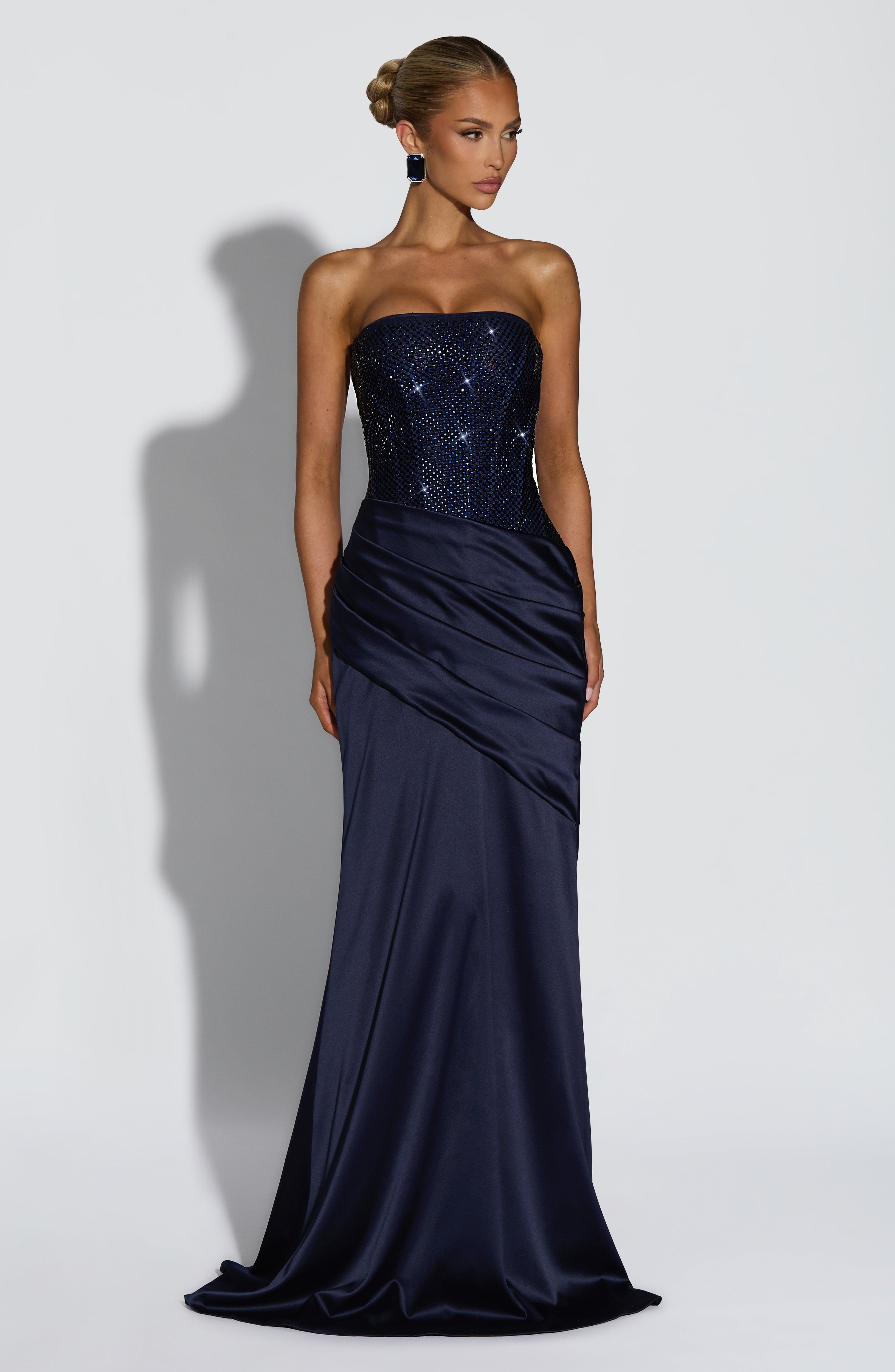 Celestia Maxi Haljina - Tamnoplava