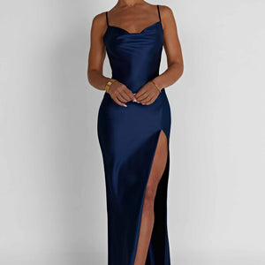 Celestina Maxi Haljina - Mornarica