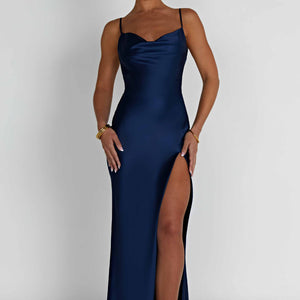 Celestina Maxi Haljina - Mornarica